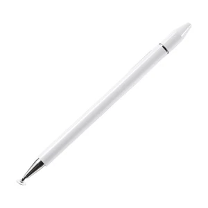 Ballpoint Pen with Stylus Tip 2 in 1 Ink Pen & Fine Point Disc Stylus Pens White - Photo 1 sur 7