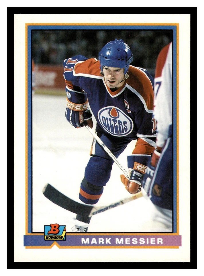 1991-92 Bowman #114 Mark Messier - Image 1 of 2