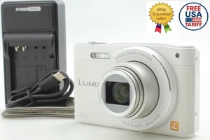 [MINT] Panasonic Lumix DMC-SZ8 White Compact Digital Camera w/ Charger FromJAPAN - Picture 1 of 13