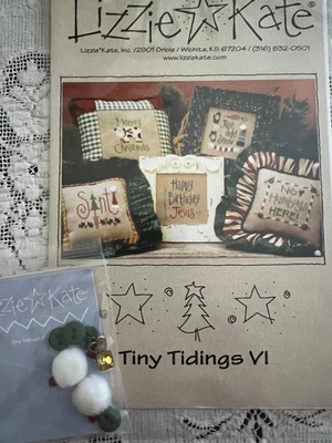 Lizzie Kate-Tiny Tidings VI Chart and Embellishment Pack - Image 1 of 3