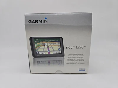 Garmin Nuvi 1390 T GPS Navigation Maps Complete in Box with Original Acessories. - Image 1 of 4