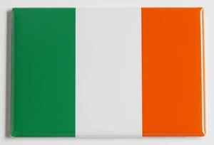 MAGNETE FRIGORIFERO BANDIERA IRLANDESE irlandese giorno di San Patrizio - Foto 1 di 3