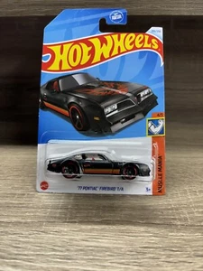2024 Hot Wheels ‘77 Pontiac Firebird Trans Am T/A 206/250 Black - Picture 1 of 2