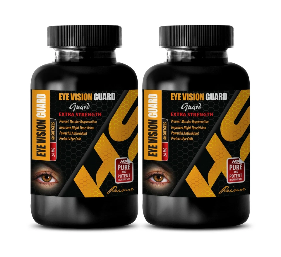 Natural Support Eye Vision Guard - Vitamin a Beta Carotene 2 Bottle 120 Softgel