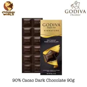 Godiva Signature 90% Cacao Dark Chocolate 90g Free shipping world wide - Picture 1 of 4