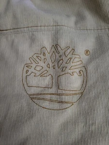 Vintage Timberland Flannel Corduroy Embroidered Boy Jacket Youth Size XL 20 - Picture 1 of 5