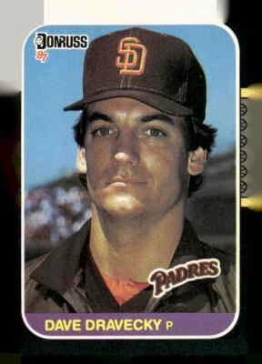 1987 Donruss #187 Dave Dravecky - Image 1 of 2