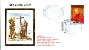 Vatican FDC 1979 - Journey of SS John Paul II - Golden Series Cachet - F30810 - Picture 1 of 2
