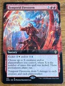 MTG Dominaria United, Temporal Firestorm - Borderless - Imagen 1 de 1