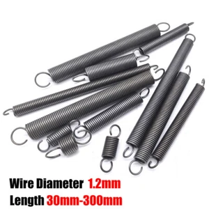 Expansion Spring Tension Extension Expanding Extending Springs Wire Dia 1.2mm - Picture 1 of 10