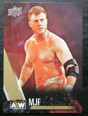 2021 Upper Deck All Elite Wrestling AEW GOLD #51 MJF - Image 1 of 2