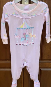Disney Store Minnie Mouse Carousel Horse Sleeper Baby Girl 6-9Months - Picture 1 of 15