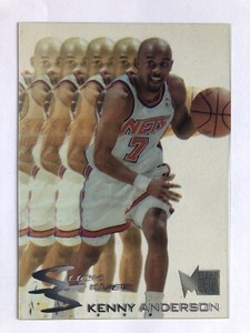 1995-96 Fleer Metal Slick Silver Insert 4 Cards #1-#5-#9-#10 Anderson Miller + 2