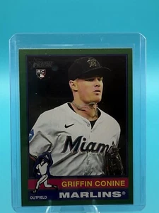 2025 Topps Heritage - Griffin Conine #111 Bordo verde scuro (RC) - Foto 1 di 2