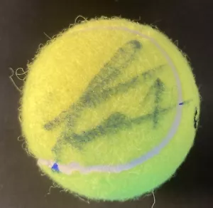Pelota de tenis Felix Auger-Aliassime 2021 firmada Boston Laver Cup certificado de autenticidad BSC MT - Imagen 1 de 2
