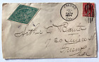 1894 ONE OF A KIND 12L2 Fresno San Francisco Bicycle Mail Route BANTA Railroad