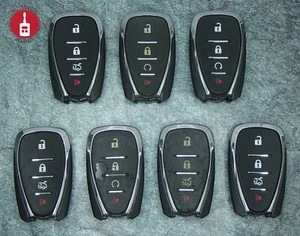 Lote de 7 mandos a distancia inteligentes Chevrolet entrada sin llave mezclados estilo BTN desbloqueado HYQ4ES OEM - Imagen 1 de 2
