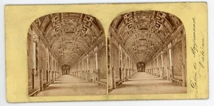 PHOTO Vue Stéréo, Italia Italie Vatican VATICANO Galerie des Mappemondes - Picture 1 of 2