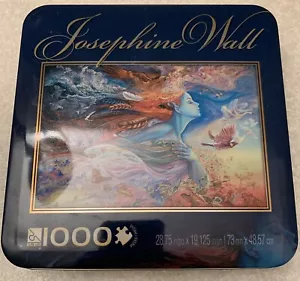 Josephine Wall “Spirit Of Flight” Master Pieces Collection Tins 1000 Pc Puzzle - Picture 1 of 4
