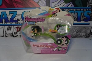 The Powerpuff Girls Buttercup Speedline Vehicles Push and Go Spin Master dmg box - Picture 1 of 7