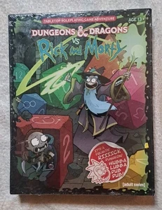 Dungeons and Dragons VS Rick and Morty D&D Juego de rol de mesa NUEVO - Imagen 1 de 4