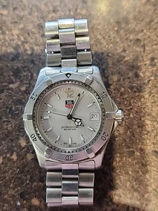 TAG Heuer 2000 Quarzuhr - Modell WK1120 - 37mm - 1992-2004 - weißes Zifferblatt - Bild 1 von 8