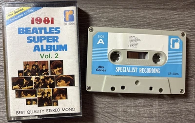 THE BEATLES - Beatles Super Album 1981 Volume 2  :  Cassette Album : VGC - Image 1 of 4