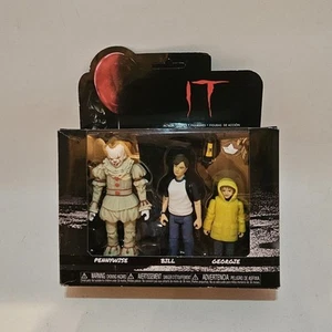 Funko IT 2017 3-pack Pennywise Bill Georgie Action Figure Set VERY RARE - Picture 1 of 7