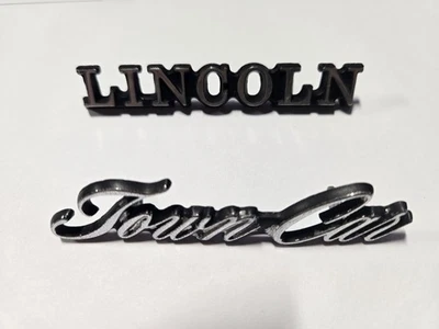 Lincoln OEM 1981-1988 Town Car emblema delantero o trasero insignias logotipo E1VB-5442550-BB Foto 1 de 4