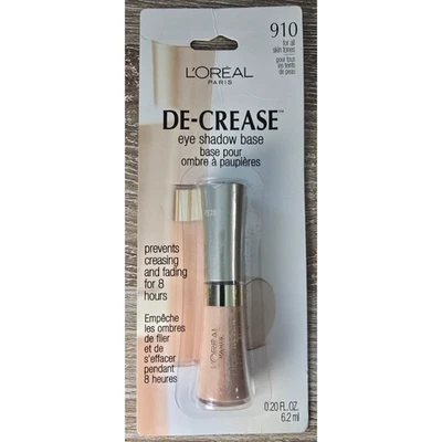 Loreal De-Crease Eye Shadow Base #910 For All Skin Tones Discontinued - Image 1 of 2
