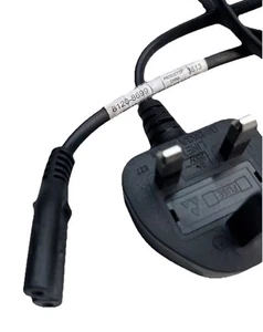 HP Printer Power Cable UK Plug Photosmart 5510 5515 5520 5525 8120-8699 - Afbeelding 1 van 4