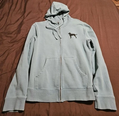 The Black Dog Est. 1971 Women's Light Green Full-Zip Hoodie Jacket Size XL - Image 1 of 4