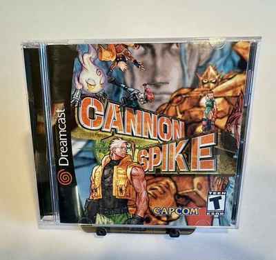Cannon Spike(世嘉Dreamcast,2000)DC CIB完整带手册+注册卡 — 第 1/4 张图片