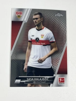 2021-22 Topps Chrome Bundesliga Sasa Kalajdzic VfB Stuttgart - Image 1 of 4