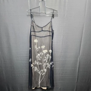 Women's Slip Dress size 8 by bcbg maxazria Floral design (Needs Repair) - Picture 1 of 14