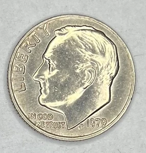 Moneda de diez centavos P Roosevelt 1979 - Imagen 1 de 8