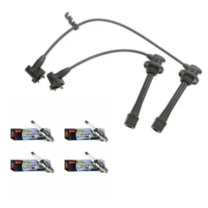 Ignition Wire Set + DENSO Spark Plugs For 95-98 Toyota Paseo Tercel 1.5L - Picture 1 of 2
