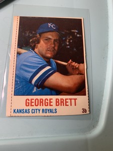 1978 Hostess George Brett Hand-cut Baseball Card