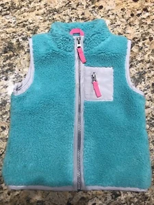 Full Zip Fleece Vest!  Carters - Size 3 Youth - Picture 1 of 7