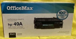 Office Max HP 49A Black Toner NOS - Picture 1 of 3
