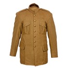 WW1 Canadian Army 1907 Khaki Stand Collar SD Tunic - Repro Large - 42 inches h75
