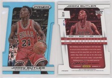 2013-14 Panini Prizm Light Blue Prizm Die-Cut /199 Jimmy Butler #75