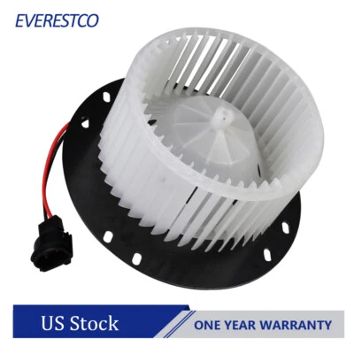 Front AC Heater Blower Motor For Ford E150 E250 E350 E450 Super Duty w/ Fan Cage - Image 1 of 4