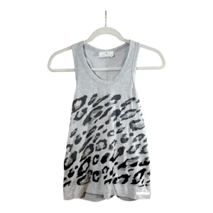 Canotta sportiva Stella McCartney per Adidas stampa leopardata maglia schiena donna piccola - Foto 1 di 8