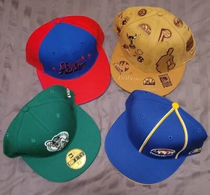 Lot Of 4 NBA Fitted Hats, Reseller Lot - Picture 1 of 14