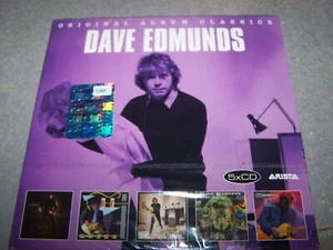 DAVE EDMUNDS "5 ORIGINAL ALBUM CLASSICS 5 CD SET BRAND NEW - Picture 1 of 2