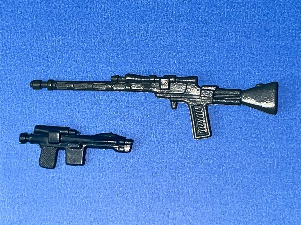 Custom Vintage Style Star Wars weapon Long Riffle & Blaster IG-88  BLUE - image 1 of 1