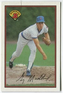 1989 Bowman #284 Greg Maddux Chicago Cubs - Bild 1 von 2