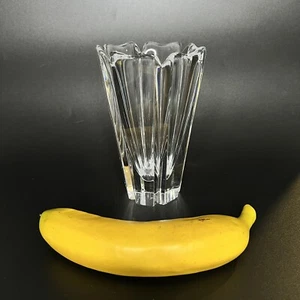 Orrefors Schweden Corona Vase 5,75" Kristall Lars Hellsten signiert - Bild 1 von 10