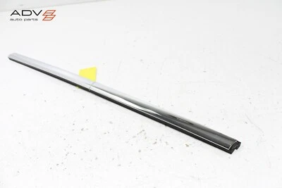 Tesla Model S 2012-2020 puerta delantera izquierda lado del conductor ventana cinturón moldura OEM Foto 1 de 4